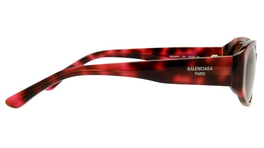 Lunettes de soleil Balenciaga Femme Écaille Ovale Bb0369Sk Droite