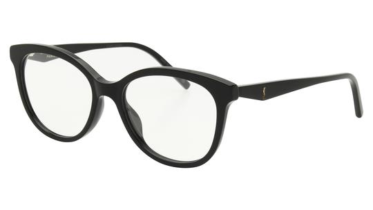 Lunettes de vue Saint Laurent Femme Noir Papillon Sl Trois-Quart
