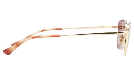Lunettes de soleil Ray-Ban Mixte Or Papillon rb3783 Droite