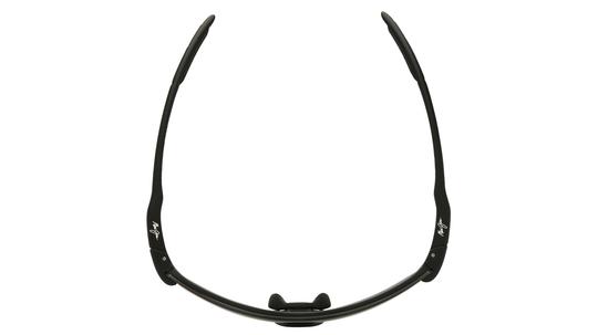 Lunettes de soleil Maui Jim Mixte Noir Sport mj0680s Dessus