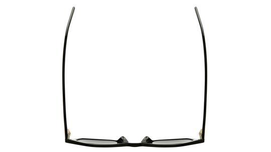 Lunettes de soleil Saint Laurent Mixte Noir Rectangle SL Dessus