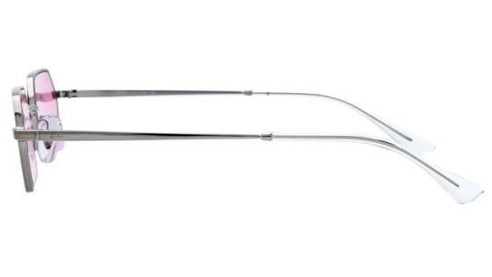 Lunettes de soleil Ray-Ban Mixte Gris Rectangle RB3728 Gauche