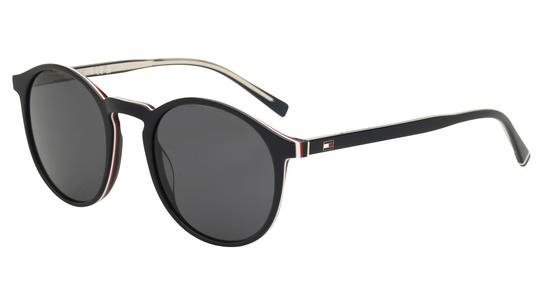 Lunettes de soleil Tommy Hilfiger Homme Bleu Ronde th2267/s Trois-Quart