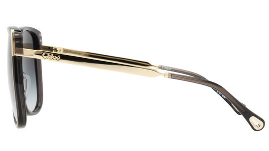 Lunettes de soleil Chloé Femme Gris Rectangle CH0286S Gauche