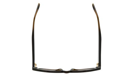 Lunettes de soleil Signature Krys Femme Vert Ovale Espiegle Dessus