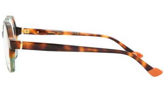 Lunettes de vue Etnia Barcelona Femme Transparent Angulaire oriana Gauche