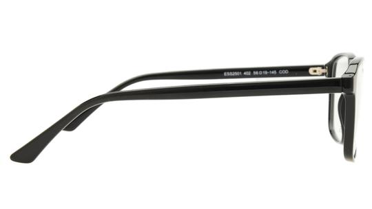Lunettes de vue Krys Origine Homme Noir Rectangle Ess2501 Droite