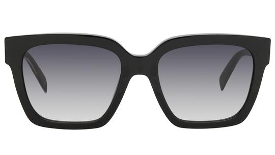 Lunettes de soleil Zadig & Voltaire Femme Noir Rectangle Szv407 Face
