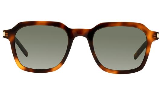 Lunettes de soleil Saint Laurent Mixte Écaille Carré SL Face