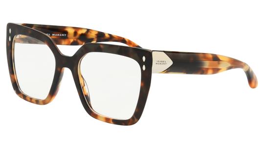 Lunettes de vue Isabel Marant Femme Écaille Papillon IM Trois-Quart