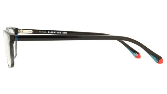 Lunettes de vue Signature Krys Homme Gris Rectangle Moj2602 Gauche