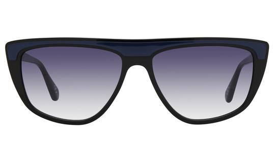 Lunettes de soleil Signature Krys Mixte Noir Papillon Grace Face
