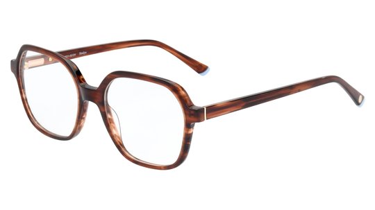 Lunettes de vue Siralya Femme Écaille Rectangle Sir2404 Trois-Quart