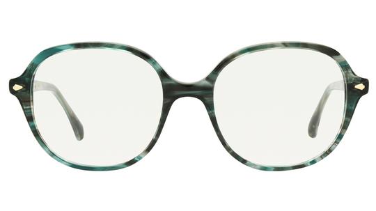 Lunettes de vue Maje Femme Vert Ovale mj1079 Face