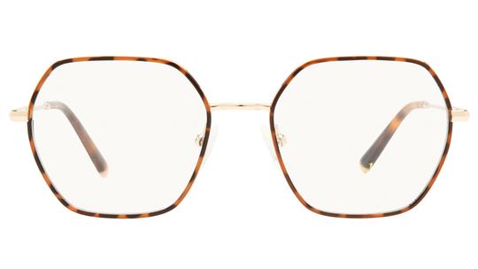 Lunettes de vue Siralya Femme Écaille Carré sir2504 Face