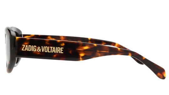 Lunettes de soleil Zadig & Voltaire Femme Écaille Ovale Szv422 Gauche