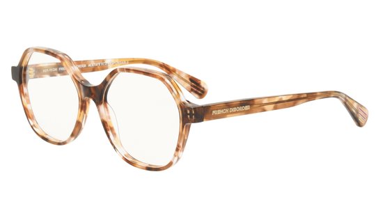 Lunettes de vue French Disorder Femme Écaille Carré Fd2508 Trois-Quart