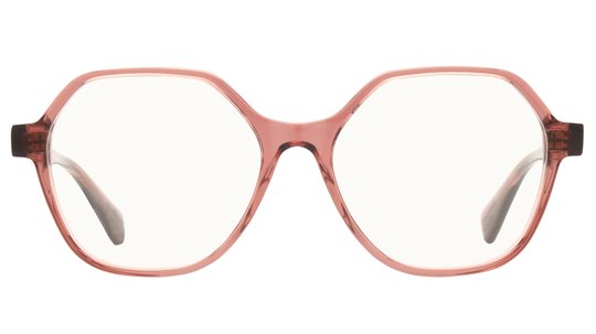 Lunettes de vue French Disorder Femme Rose Carré Fd2508 Face