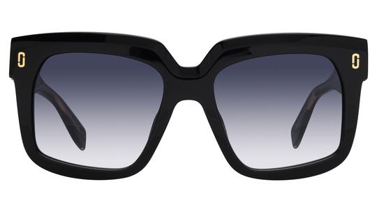 Lunettes de soleil Marc Jacobs Femme Noir Carré Mj Face