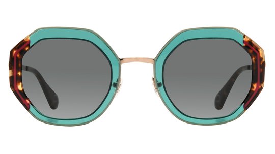 Lunettes de soleil WOOW Femme Vert Carré Superrunner2 Face