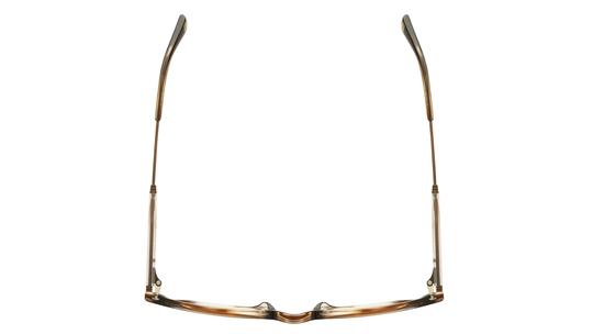 Lunettes de vue L'Atelier du Faubourg Homme Marron Carré Adf2505 Dessus