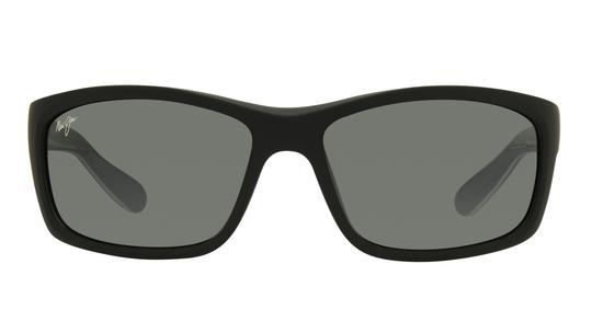 Lunettes de soleil  Mixte Noir Rectangle mj0766s Face