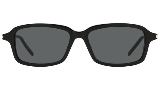 Lunettes de soleil Saint Laurent Homme Noir Rectangle Sl Face