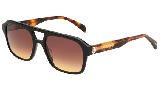 Lunettes de soleil Maje Femme Noir Aviateur MJ5075 Trois-Quart