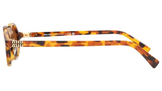 Lunettes de soleil Miu Miu Femme Écaille Ovale Mu Gauche
