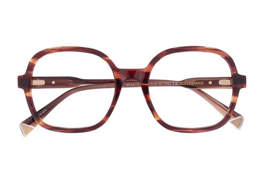 Lunettes de vue Eleven Paris  Violet Carré EPAA170D42 Face