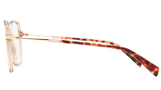 Lunettes de vue Levi's Femme Marron Papillon Lv1086 Gauche