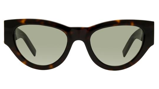 Lunettes de soleil Saint Laurent Femme Écaille Papillon Slm94 Face