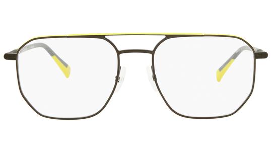 Lunettes de vue Etnia Barcelona Homme Marron Aviateur KINGMAN Face