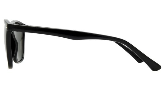 Lunettes de soleil Alternance Mixte Noir Wayfarer Alt25205 Gauche