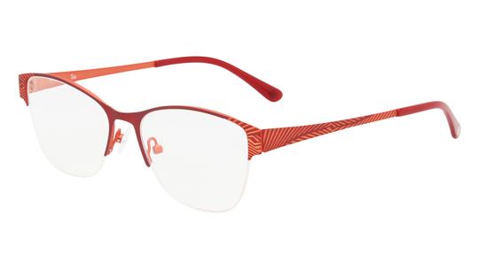 Lunettes de vue Baïa Femme Orange Rectangle Baa2606 Trois-Quart