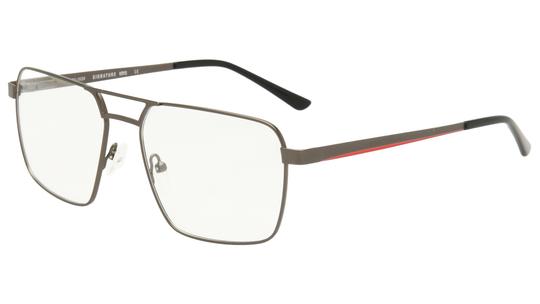 Lunettes de vue Krys Origine Homme Gris Aviateur Ess2503 Trois-Quart