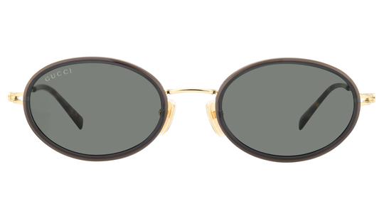 Lunettes de soleil Gucci Femme Or Pantos GG1980S Face