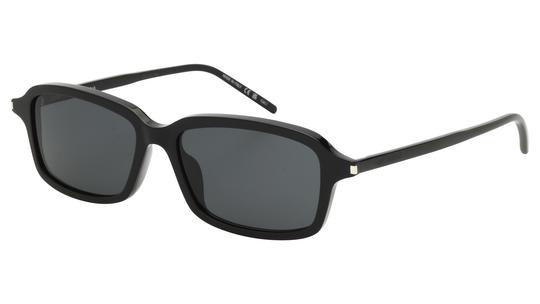 Lunettes de soleil Saint Laurent Homme Noir Rectangle Sl Trois-Quart