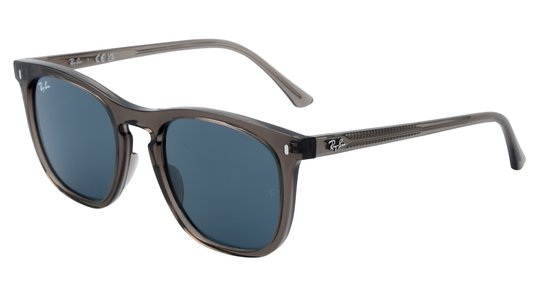 Lunettes de soleil Ray-Ban Mixte Transparent Carré RB2210 Trois-Quart