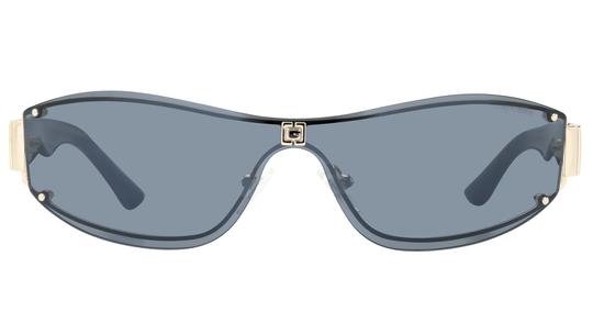 Lunettes de soleil Guess Femme Or Oversize GU00263 Face