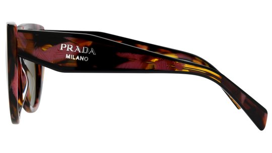 Lunettes de soleil Prada Femme Écaille Papillon Pr14Ws Gauche