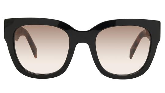 Lunettes de vue Prada Femme Noir Carré Prc04S Face