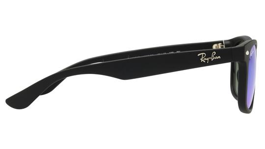 Lunettes de soleil Ray-Ban Enfant Noir Wayfarer Rj9052S Droite