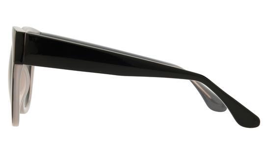 Lunettes de soleil Alternance Femme Noir Papillon alt26203 Gauche
