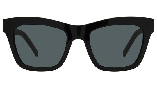 Lunettes de soleil Saint Laurent Femme Noir Papillon sl Face