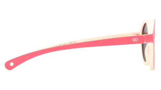 Lunettes de soleil Signature Krys Enfant Rose Ronde Sks2519-A Droite