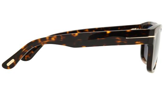 Lunettes de soleil Tom Ford Homme Écaille Rectangle FT1303 Droite