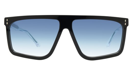 Lunettes de soleil Isabel Marant Femme Noir Rectangle Im0164/S Face