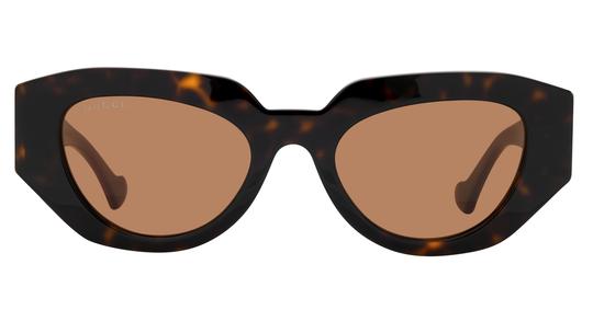 Lunettes de soleil Gucci Femme Écaille Papillon GG1421S Face