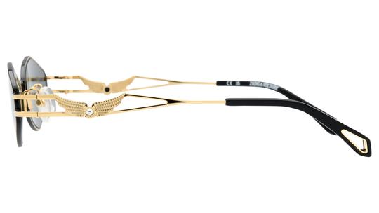 Lunettes de soleil Zadig & Voltaire Femme Or Ovale SZV465S Gauche